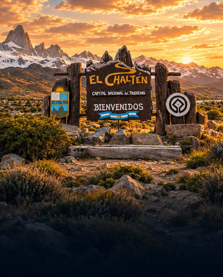 Macizo del Cerro Fitz Roy en El Chaltén